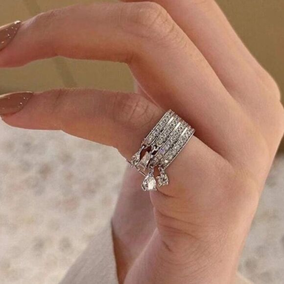 Bohemian ring N554 - Picture 1 of 3